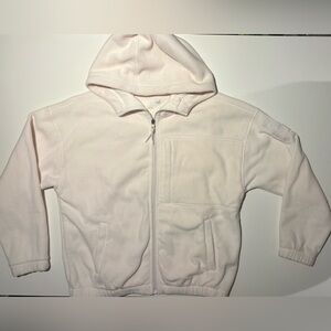 DKNY Cream Full-Zip Hoodie